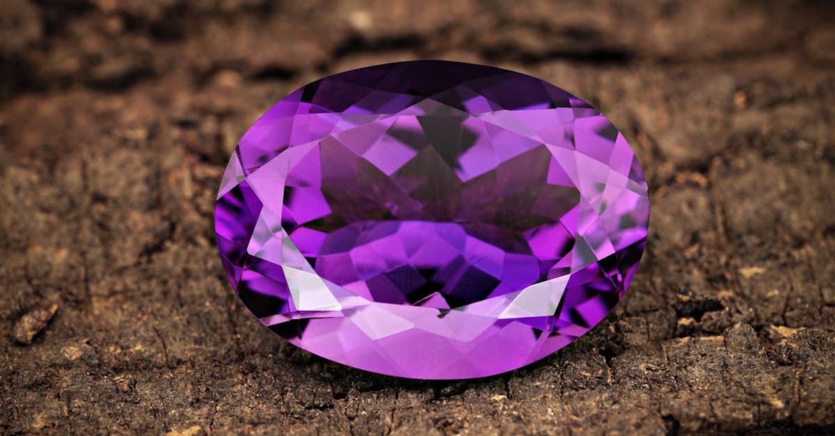 Amethyst Oval Cut