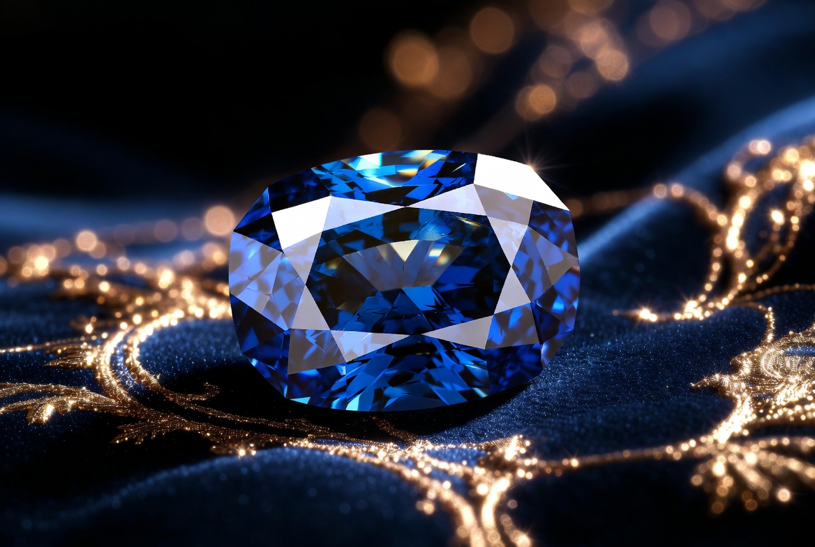 Cushion-Cut Sapphire